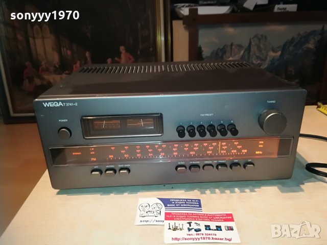 wega t 3741-2 hifi tuner-made in west-germany-внос switzerland