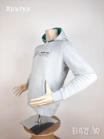 Mercedes AMG Logo Hoodie - Оригинален мъжки суитшърт размер S, M, снимка 8 - Суичъри - 48891458