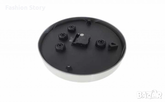 Стенен часовник Washington, 30см., кварц, черен, бял, снимка 4 - Стенни часовници - 51912701