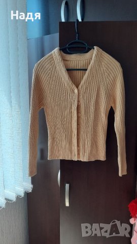 Жилетка цвят горчица , снимка 1