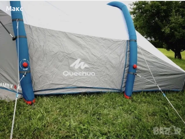 Надуваема палатка Quechua Air
Seconds 4 XL (Decathlon) - отлично
сьстояние, снимка 5 - Палатки - 56037277