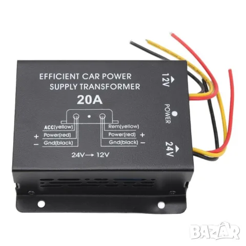 Преобразувател на напрежение 24V към 12V 20A