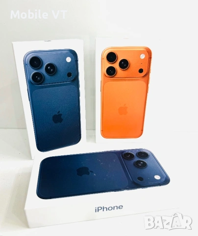 НОВ! iPhone 17 Pro 256GB Blue / Orange ГАРАНЦИЯ 24 Месеца!, снимка 3 - Apple iPhone - 54328926