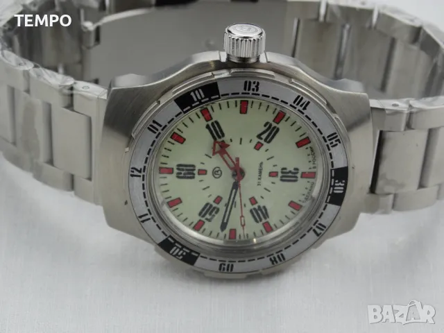 ВОСТОК АМФИБИЯ АВТОМАТИЧЕН-FULL LUME ref: 16089А- “ЧЕРНОБИЛ-ПРИПЯТЬ”, снимка 12 - Мъжки - 44069391