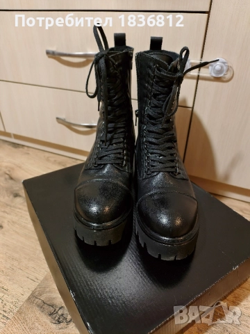 Боти естествена кожа 39, снимка 3 - Дамски боти - 52578275