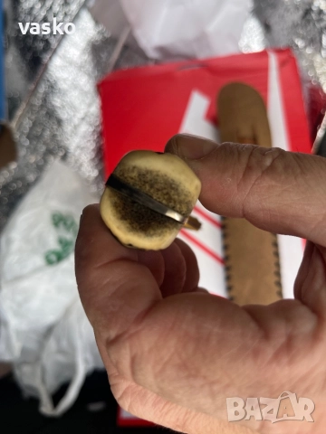 Стар Български,рог,30см, снимка 12 - Ножове - 52891059