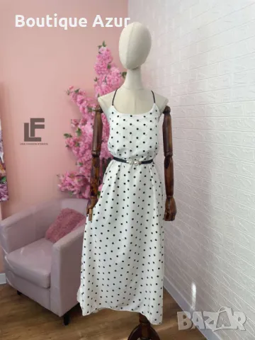 Рокля LFS Lovely Satin White  