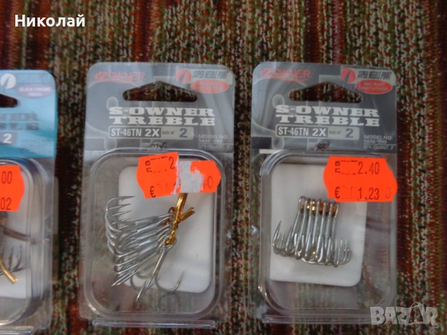 Воблери,блесни,силикони,джиг глави,морски тройки(2 хикса) и др., снимка 7 - Такъми - 52502795