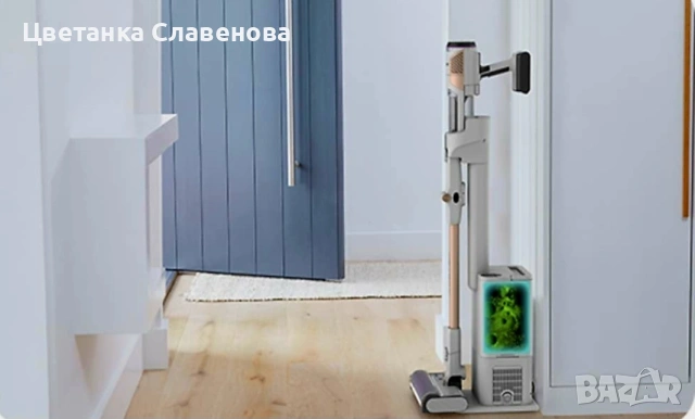 Безкабелна прахосмукачка Shark IW3612EU DetectClean & Empty Flexwand, 240W, 18V, 0.42L, 60 мин. 