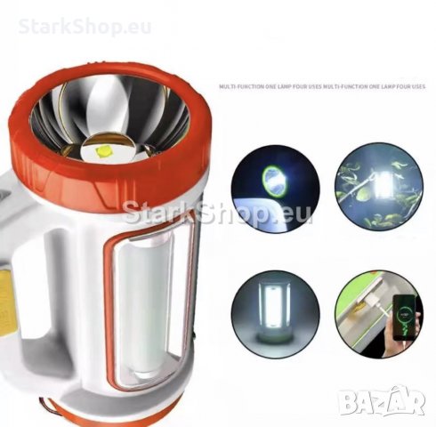 LED Акумулаторен фенер и лампа със соларно зареждане, снимка 4 - Други - 38492129
