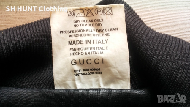 GUCCI MADE IN ITALY Fleece Jacket Размер L мъжка горница 13-52, снимка 17 - Суичъри - 52730147