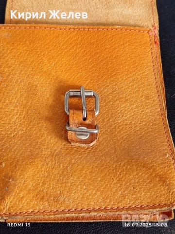 Винтидж кожена чантичка много красива перфектно състояние 50504, снимка 5 - Други ценни предмети - 51758005