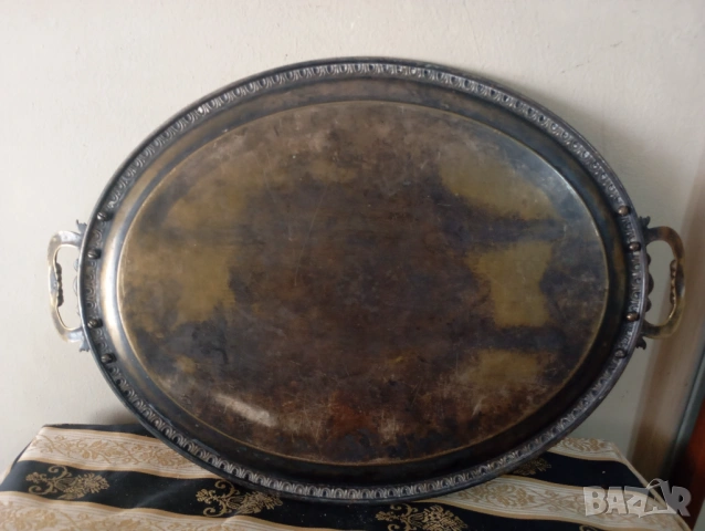 Викторианска табла,поднос, снимка 5 - Антикварни и старинни предмети - 54125542