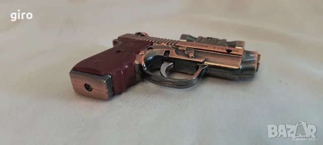 Метална запалка пистолет Beretta 92 , снимка 3 - Запалки - 55803528