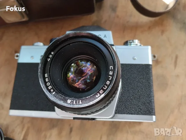 Фотоапарат Praktica LTL с обектив и аксесоари, снимка 3 - Фотоапарати - 55993049