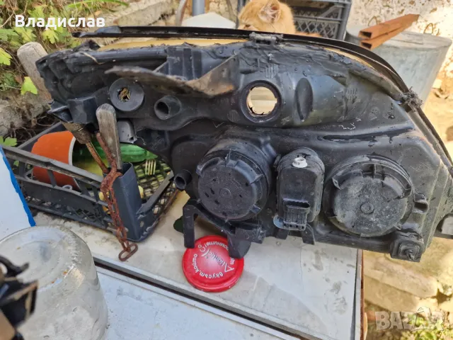 Черни фарове за Рено меган сценик , снимка 4 - Части - 47536580