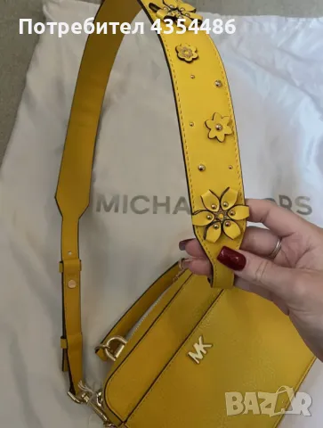 Michael Kors оригинална чанта, снимка 6 - Чанти - 48762693