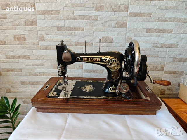 Ръчна шевна машина - Junker & Ruh - Britannia - 1920" година