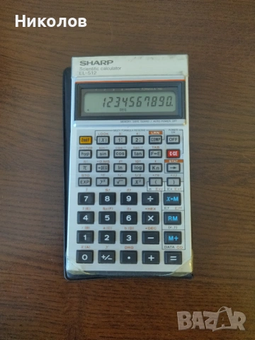 Продавам научен калкулатор SHARP EL-512 и EL-5120, снимка 2 - Друга електроника - 53942749