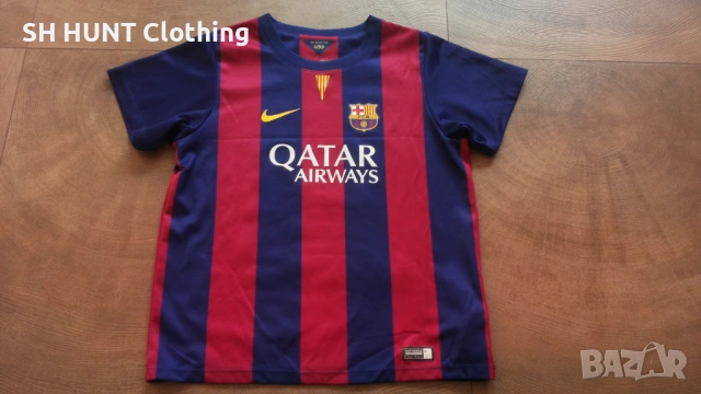 NIKE MESSI FC BARCELONA Kids Football T-Shirt размер 7-8 години / 122-128 см детска тениска 35-59