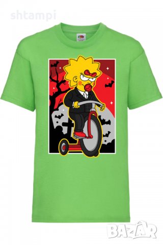 Детска тениска The Simpsons Maggie Simpson 02,Halloween,Хелоуин,Празник,Забавление,Изненада,Обичаи,, снимка 9 - Детски тениски и потници - 38158625