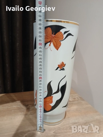 Порцеланова ваза, снимка 2 - Вази - 52188376