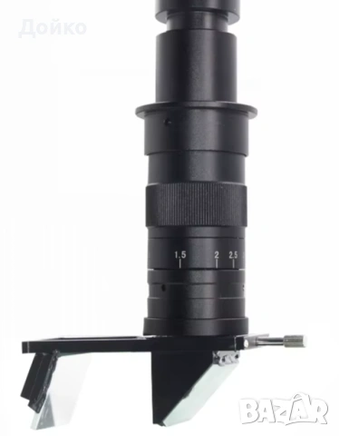 C-Mount 3D Stereo Zoom Lens 2D към 3D адаптор за обектив на микроскоп., снимка 2 - Обективи и филтри - 53228335