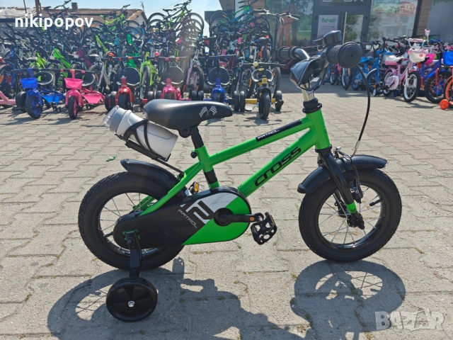 CROSS Велосипед 12" PATROL зелен, снимка 12 - Велосипеди - 54357472