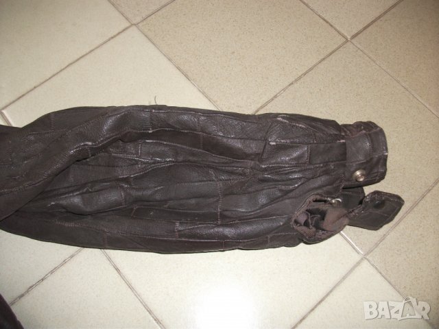 Рокерско кожено яке ,уникален модел, снимка 4 - Якета - 31628572