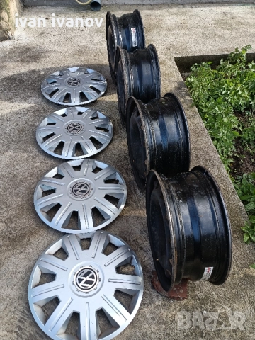 оригинални джанти15 и тазове за голф4-130лв, снимка 2 - Гуми и джанти - 52170785