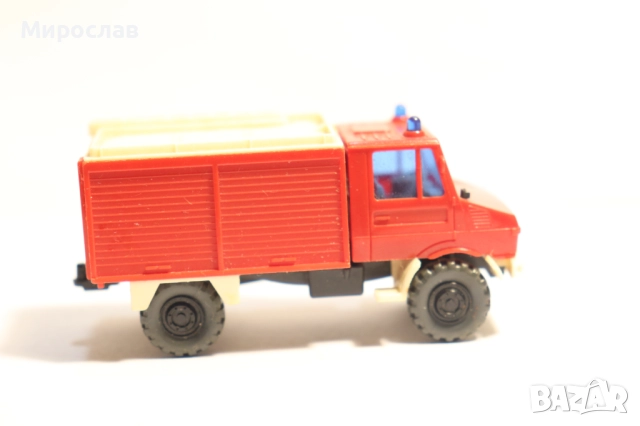 	WIKING 1:87 H0 MERCEDES ПОЖАРНА МОДЕЛ КОЛИЧКА, снимка 4 - Колекции - 52931602