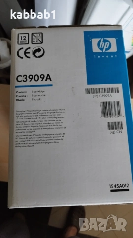 Оригинална тонер касета HP C3909A - Тонер HP 09A, снимка 4 - Консумативи за принтери - 53309926