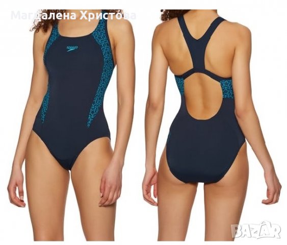 Цял бански Speedo Boomstar Splice Flyback , снимка 2 - Бански костюми - 36960441