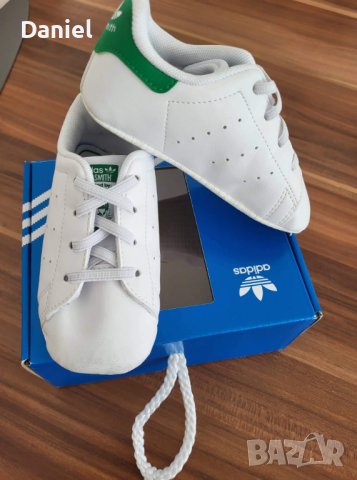 (21) Adidas Stan Smith Crib прохождащи маратонки, снимка 2 - Детски маратонки - 37245467