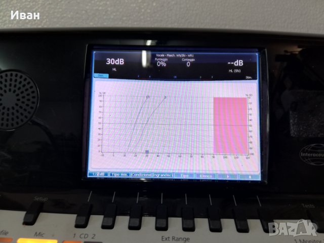 Аудиометър Хибрид AD629 Interacoustics, снимка 4 - Друга електроника - 40554586