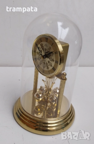 НАЙ ДОБРАТА ОФЕРТА Немски Настолен куполен кварцов часовник Meister Anker , снимка 6 - Антикварни и старинни предмети - 52807680