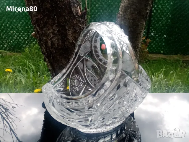 Кристална кошница, снимка 2 - Декорация за дома - 49773280