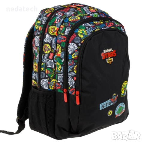 Ученическа раница Brawl Stars, 32x18x43 см., снимка 2 - Раници - 51530552