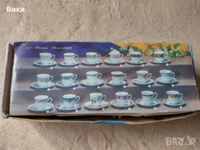 Порцелан , сервиз за кафе Китай , снимка 4 - Сервизи - 35029171