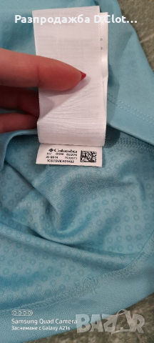Columbia omni freeze zero XS/S оригинална тениска, снимка 6 - Тениски - 36442519