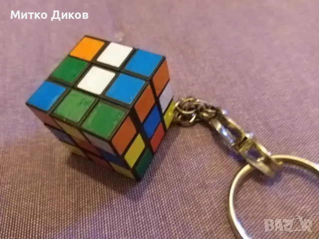 Ключодържател работещ Куб на Рубик, снимка 4 - Колекции - 49680973