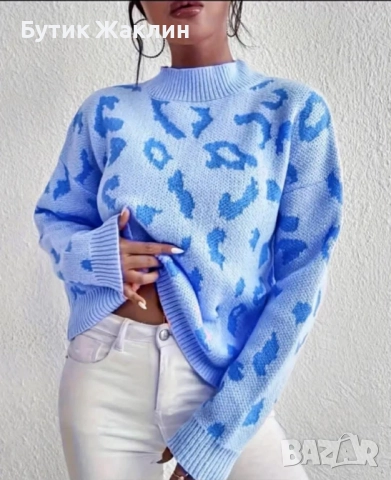 Дамски пуловер , снимка 2 - Блузи с дълъг ръкав и пуловери - 52516935