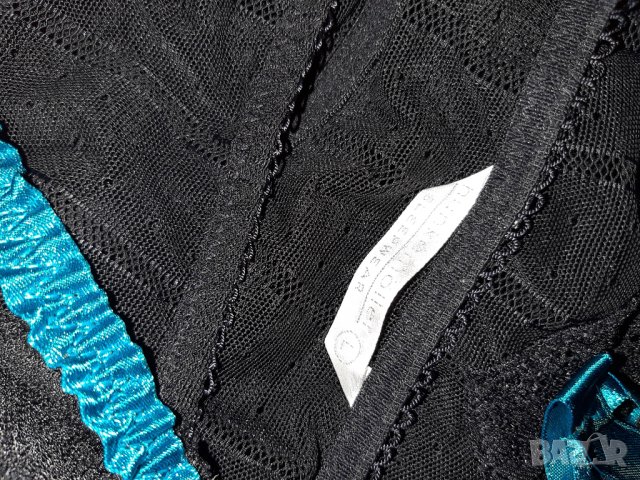  hunkemoller  L черна нощница / корсет , снимка 4 - Корсети, бюстиета, топове - 29435407