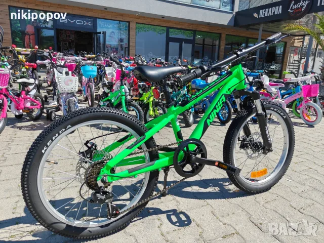 Промо велосипед 20" Passati NINJA зелен, снимка 11 - Велосипеди - 56194333