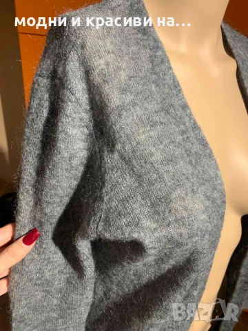 Дълга жилетка мохер и вълна Esprit, S, снимка 5 - Жилетки - 53043633