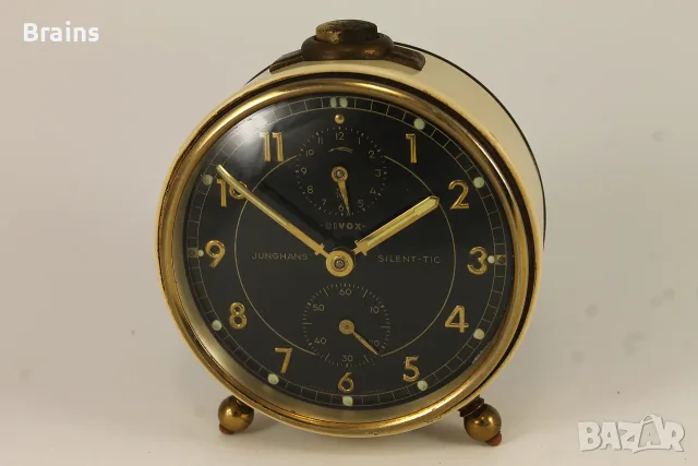 Стар Немски Будилник JUNGHANS BIVOX SILENTIC 1960-те