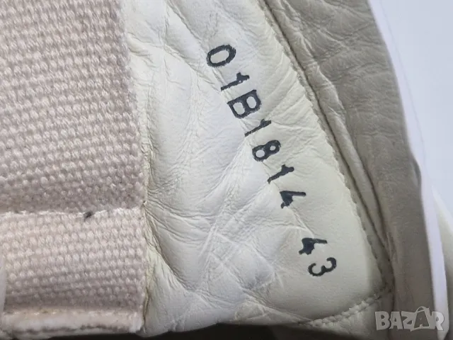 Rick Owens Geth Runner 'Milk', 43 номер, естествена кожа, без забележки, снимка 8 - Маратонки - 48307830