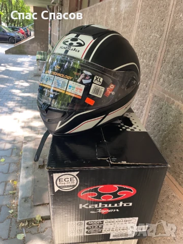 Каски Kabuto AEROBLADE 5 -    L и XL ,чисто нови, снимка 6 - Аксесоари и консумативи - 51054621