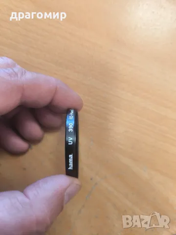 hama UV 390 (0-Haze) M46 (VII), снимка 2 - Обективи и филтри - 50095812