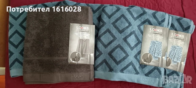 Хавлиини кърпи LOOKS.ВИЗИИ от Волфганг Йооп.р.70 / 140 см., 50 x 100 см., 30/ 50 см., снимка 11 - Хавлиени кърпи - 41879166